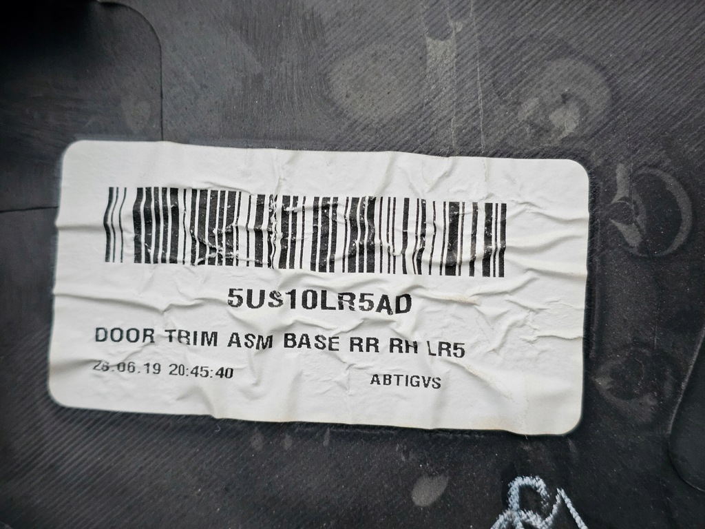 фото №15, Jeep compass ii 17- обшивка двері лівий правий задня 5us11lr5ad 5us10lr5ad usa