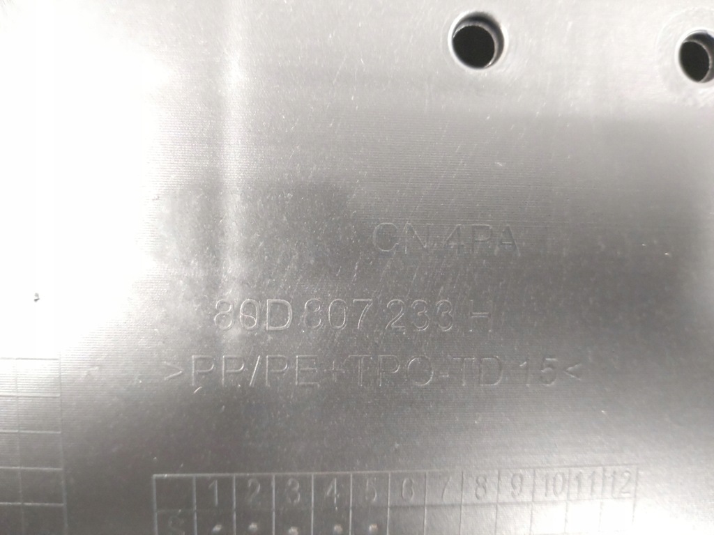 фото №8, Nowa защита pod бампер audi q5 lift sportback s-line 2021- 80d807233h