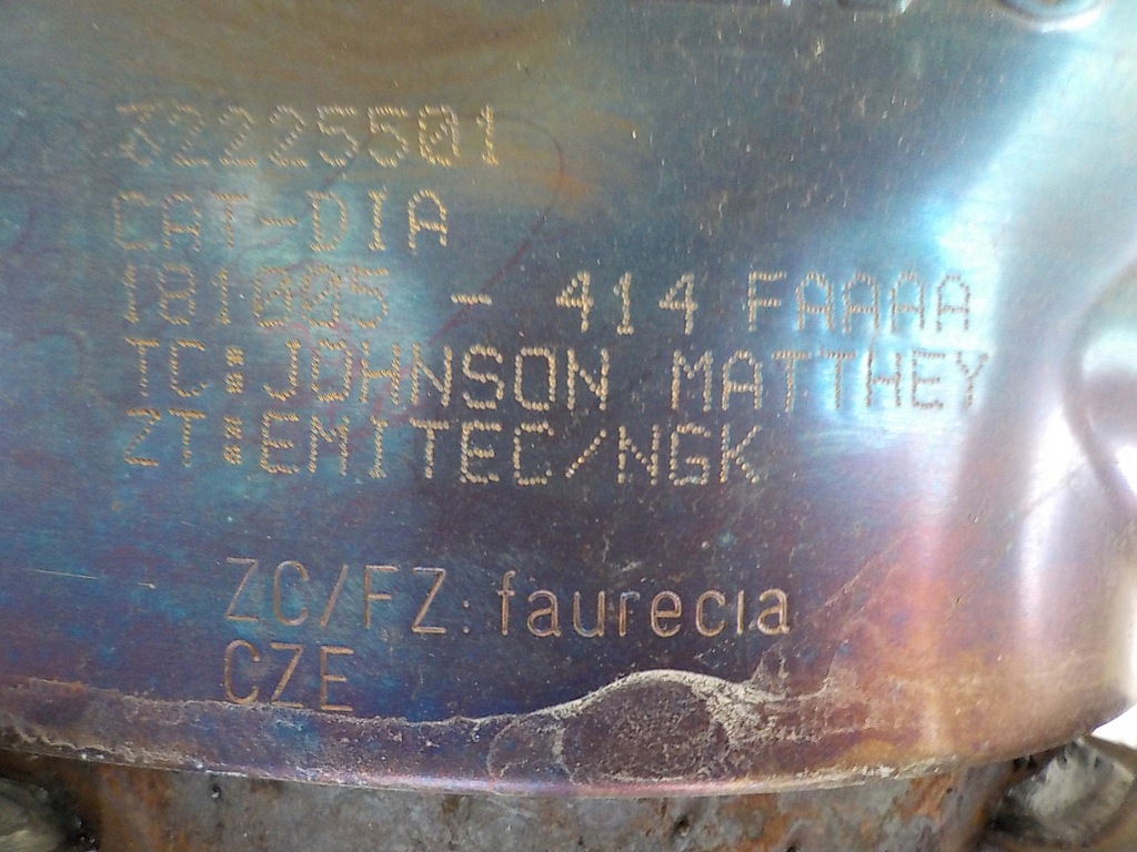 фото №10, Volvo xc60 ii 17-21 выхлоп катализатор dpf