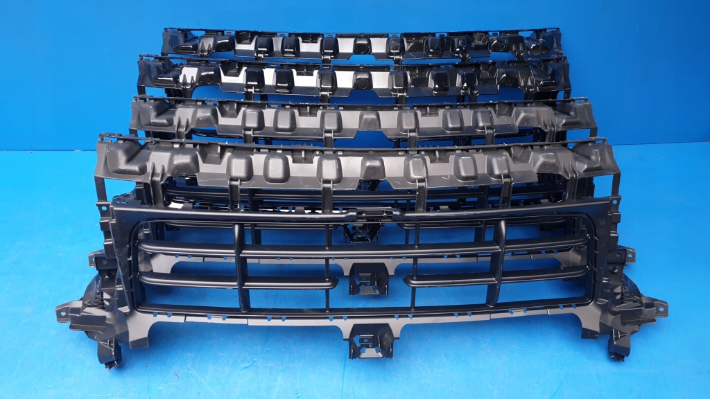 Новая решётка бампера решётка радиатора перед porsche cayenne 3 9y0 sport design радар Недорого