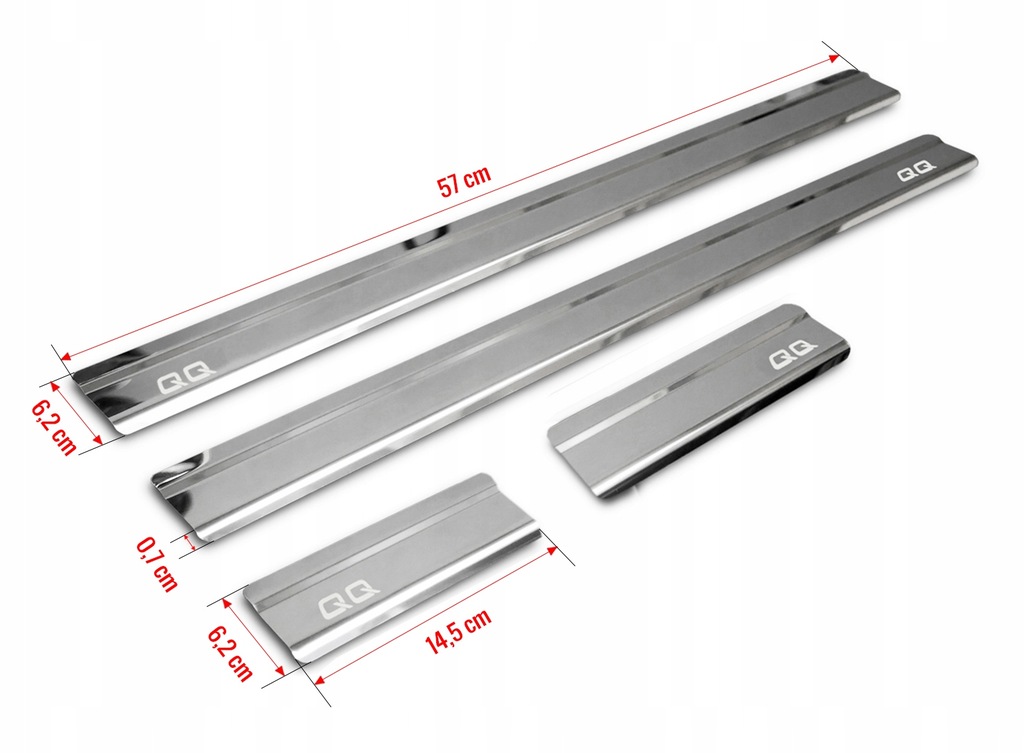 фото №5, Накладки накладки пороговые пороги nissan qashqai 07-14