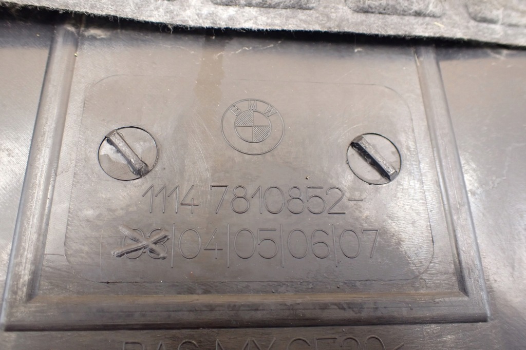 фото №11, Bmw 3 e90 09- кришка захист верхній двигуна 14389710 оригінальний номер