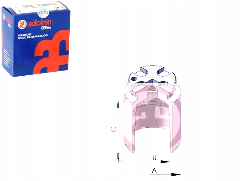 фото №1, Поршень тормозной ford задняя cougar mondeo 93-00 aut