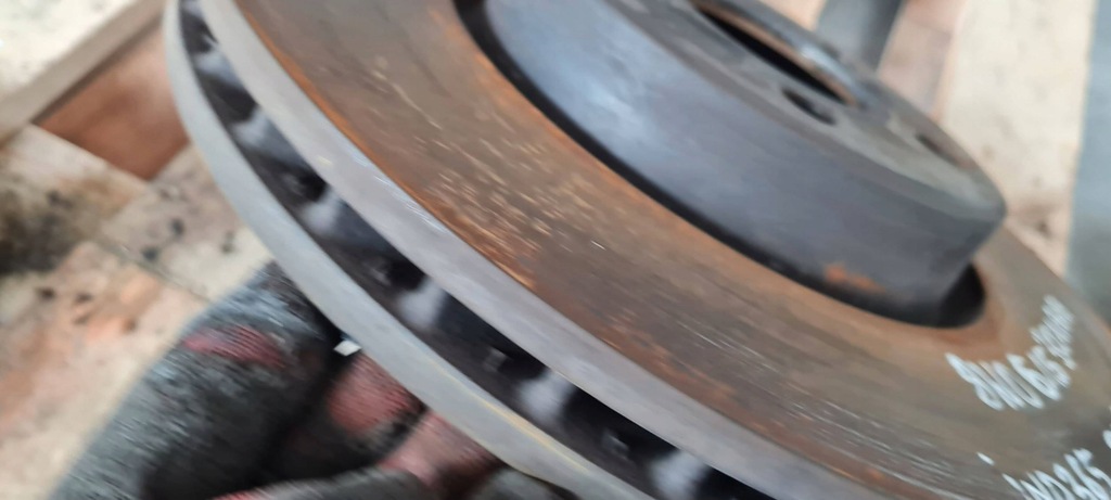 фото №14, A6 c8 4k диск тормозные диски тормозные перед комплект 8w0615301aa a4 b9 8w a5 a7