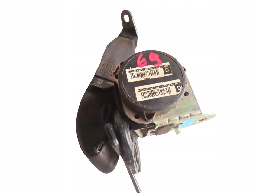 Купити Volkswagen vw fox 5z pas безпеки правий задній чорний 5z0857806c