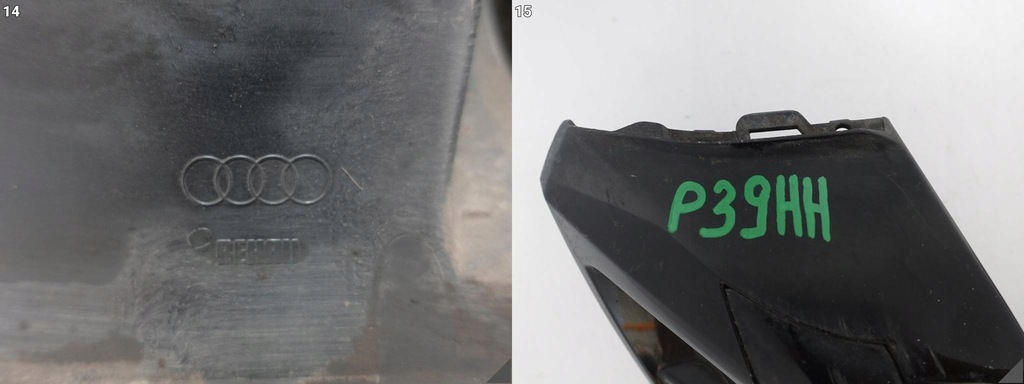 фото №15, Audi rs3 rs a3 8v 8v4 sportback lift 16-20 спойлер дифузор w бампер задня