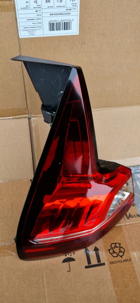 фото №5, Лампа задняя левая renault grand scenic iv 4 europa