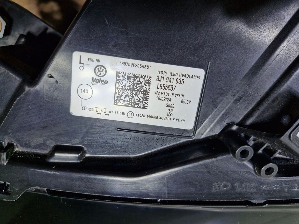 фото №7, Vw passat b9 3j лампа перед передня ліва iq 3j1941035