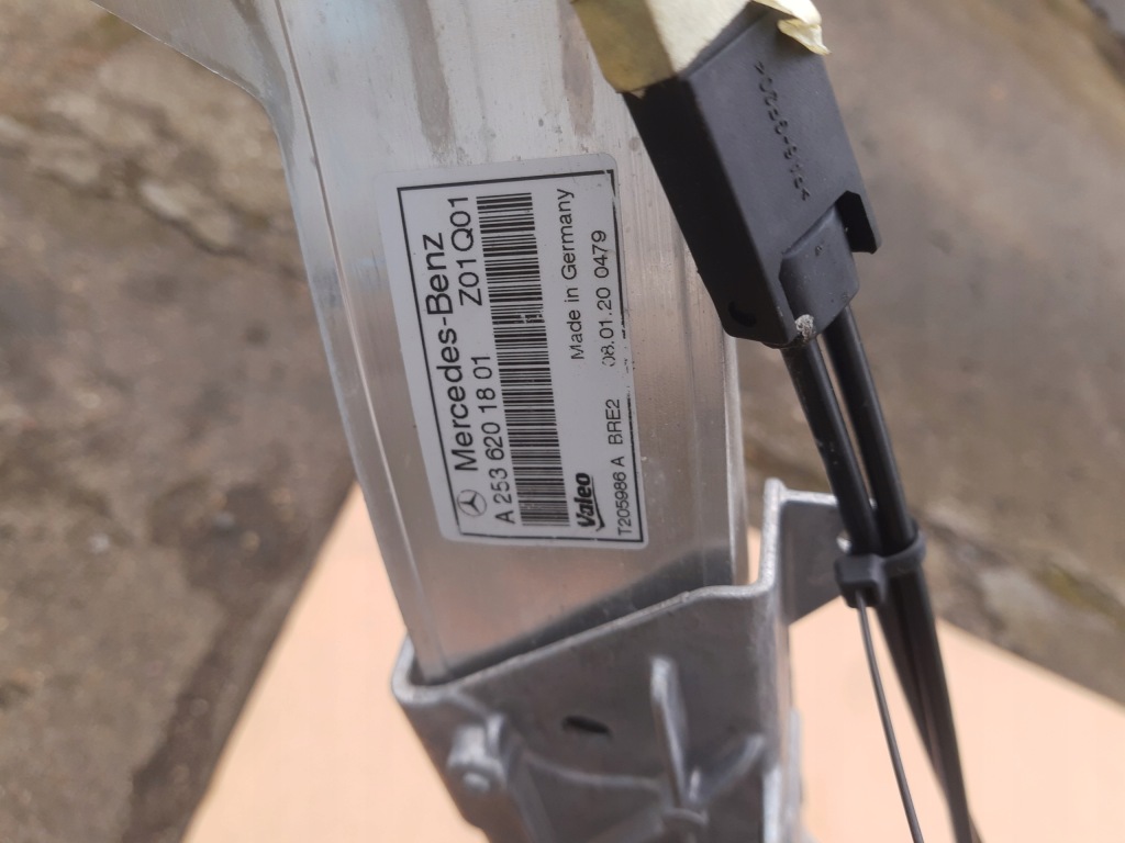 Mercedes glc x253 ремінь передній балка зона замки трос датчик a2536201801 Київ