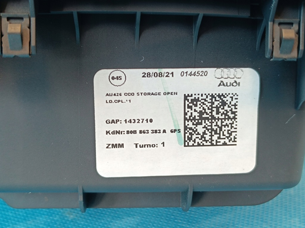 фото №12, Audi q5 fy lift 2.0tdi 150kw 2022r вкладыш рамка туннель 80b864241e 80b863383a