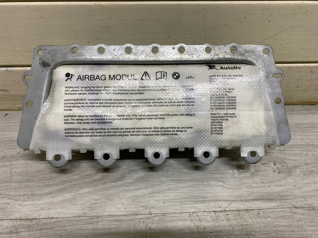 фото №1, Bmw f10 f11 подушка подушка безопасности пассажира 9230399