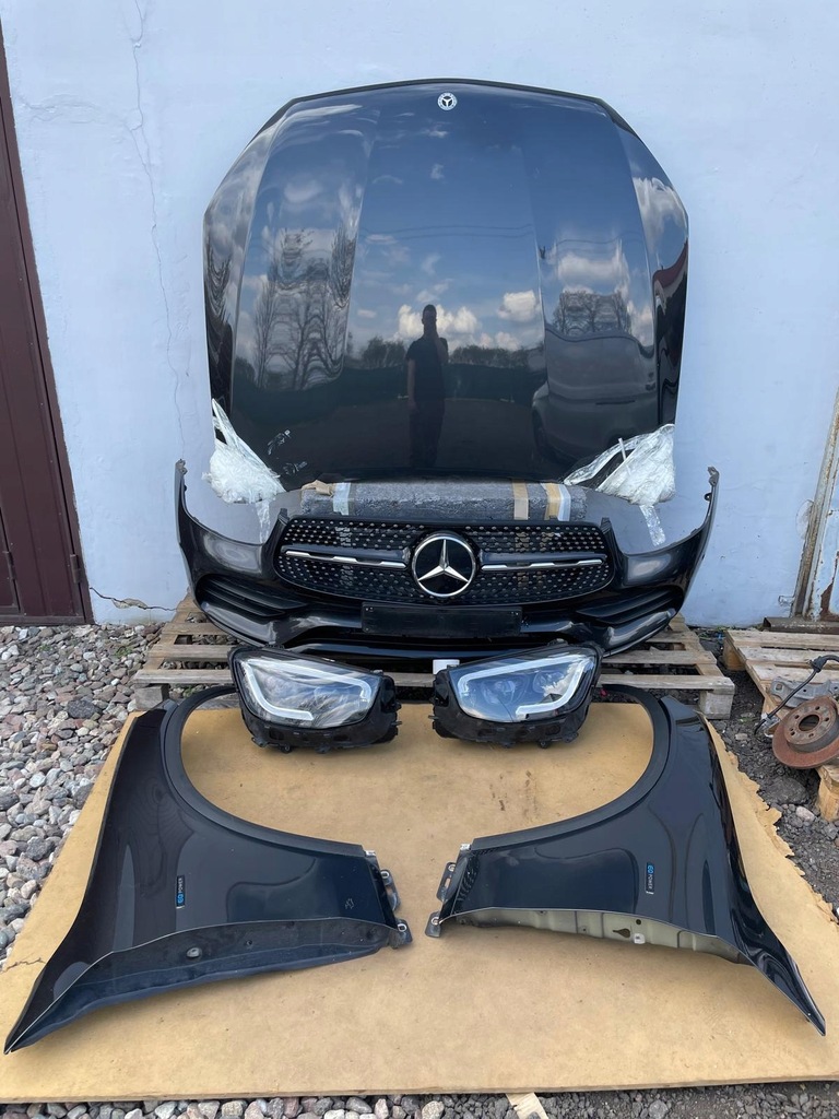 фото №1, Перед kompletny mercedes glc w253 цвет 755