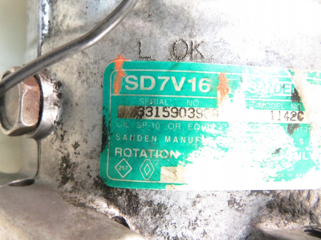 фото №5, Компрессор кондиционера volvo s40 i 1.9 di sd7v16