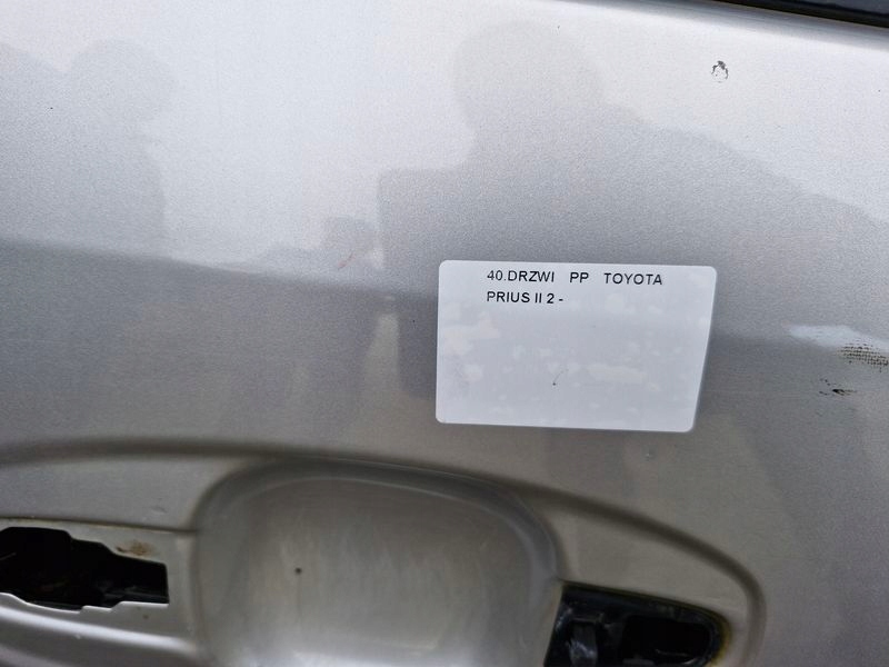 фото №5, Toyota prius ii 2 дверь правый перед передние