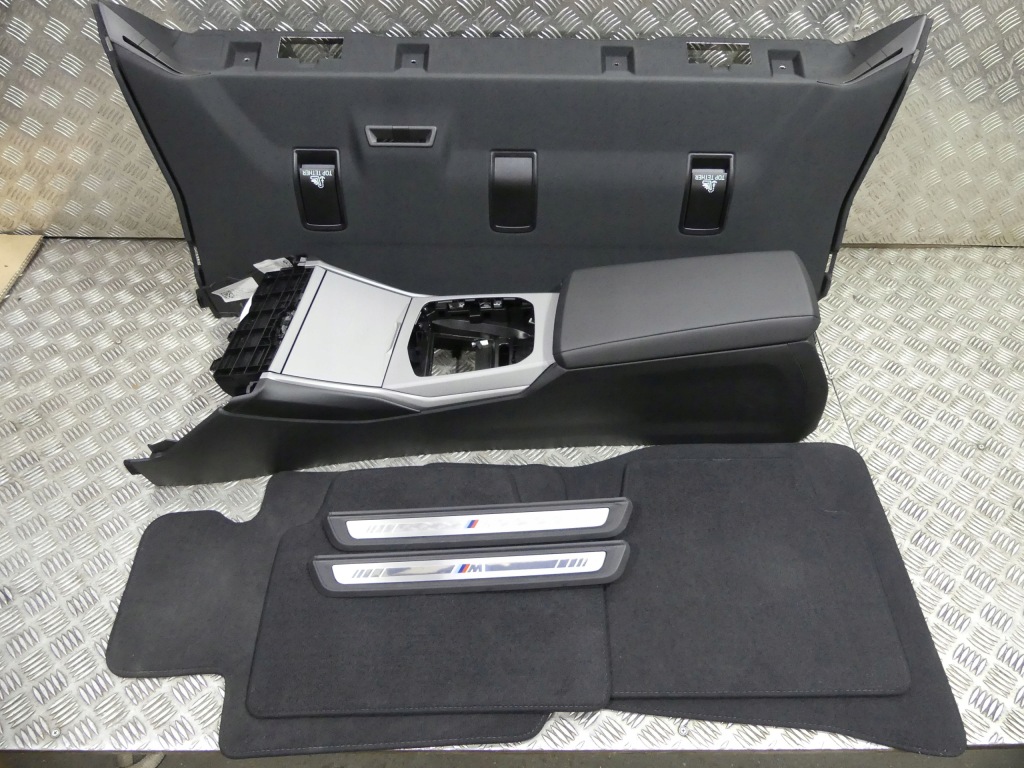 фото №11, Bmw 3 g20 lci обивка сиденья заднее сиденье обшивки туннель накладки полка коврики