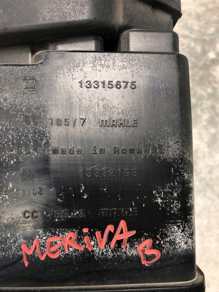 фото №5, Фильтр угольный opel meriva b 13315675