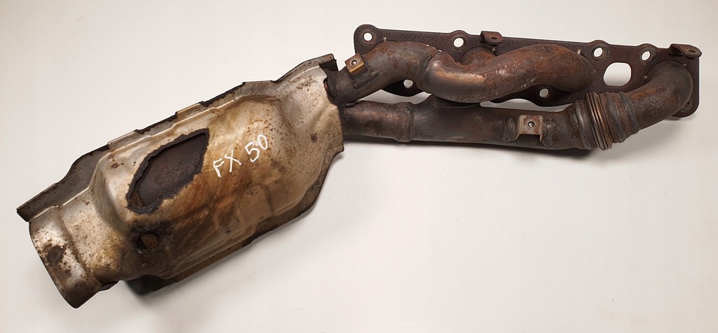 фото №1, Катализатор коллектор выпускной правый infiniti fx50