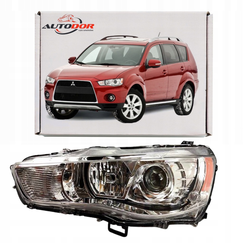 фото №1, Mitsubishi outlander фара ксенон лівий лампа