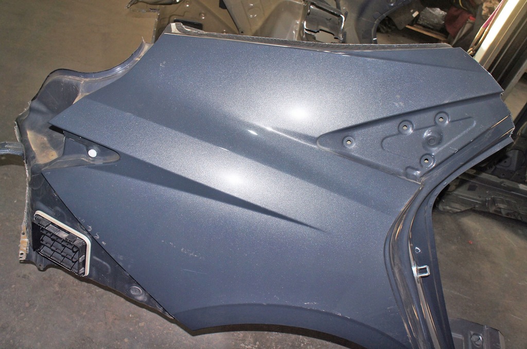 фото №5, Sz347 hyundai elantra vii четверть крыло правый задняя ecotronic grey pe2