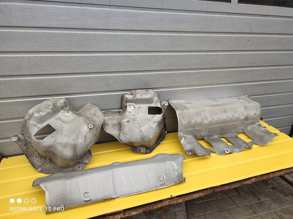 фото №1, Bmw g30 защита тепловые задняя alpine