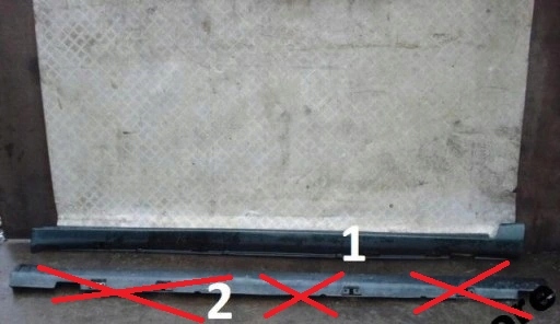 фото №1, Cadillac sts seville 98-04 правая молдинг порог