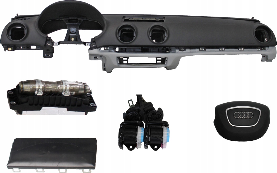 фото №6, Приборная панель консоль подушка безопасности ремни audi a3 8v
