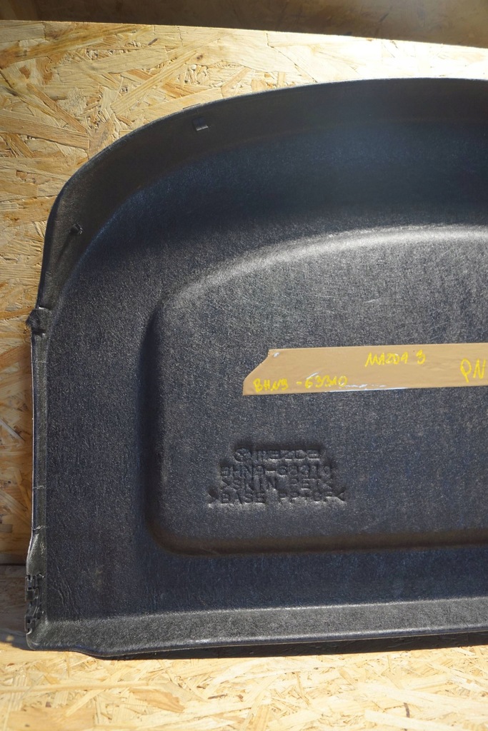 фото №16, Mazda 3 iii bm полиця багажника bhn9-68310 pn6