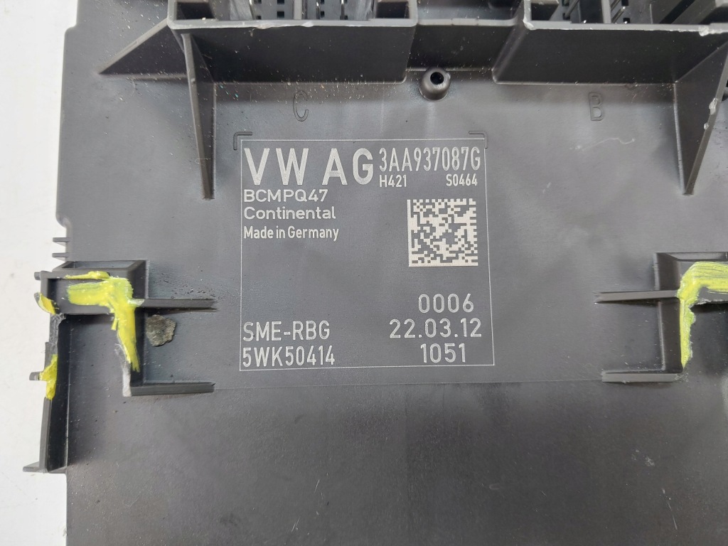 Модуль комфорта bcm 3aa937087g vw passat b7 2.0 tdi Недорого