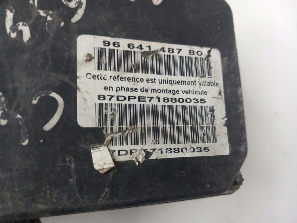 фото №8, Citroen c4 picasso i 1.6 hdi насос abs 9660934580 9664148780