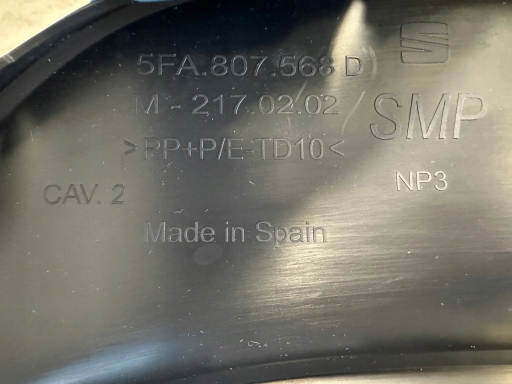 фото №10, Диффузор спойлер накладка задняя seat leon 4 iv 5fa arka 16-21 5fa807568d