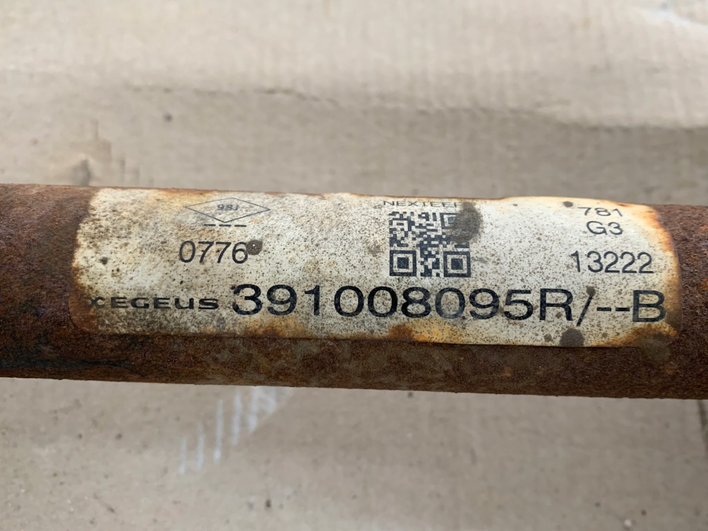 Townstar renault kangoo iv 4 1.3 tce приводной вал правая передняя длинная оригинал Оригинал