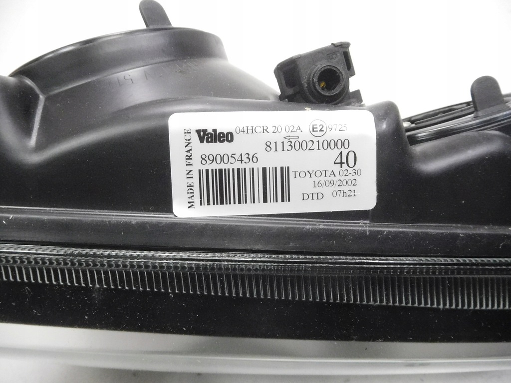 фото №11, Лампа передня права toyota corolla оригінальний номер 81130-02100