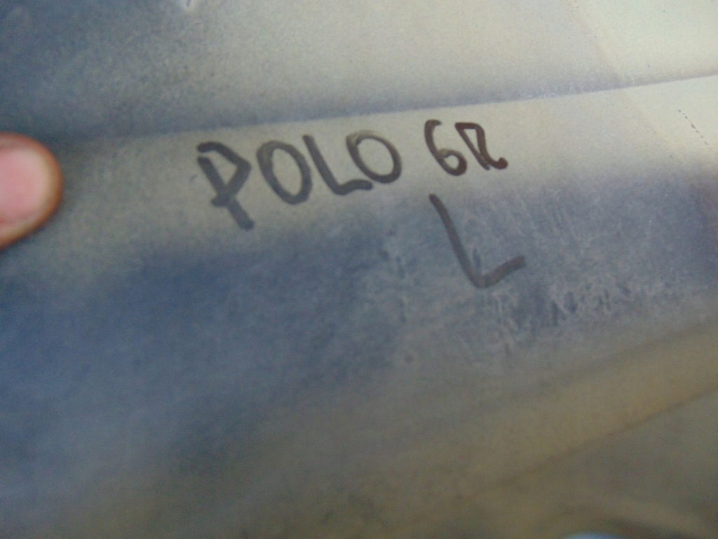 фото №12, Крыло левый перед vw polo v 6r 6r0821105g lc9x демонтаж