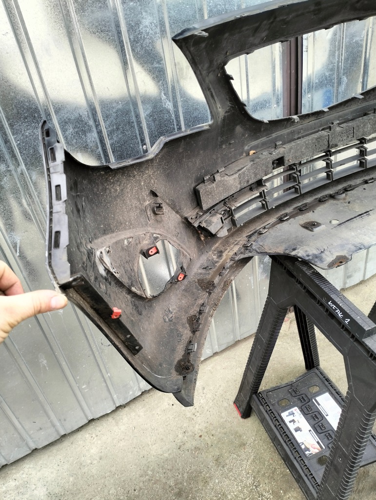 фото №14, Бампер перед opel meriva ii b чёрный z20r pod датчики pdc 13267699 10-13