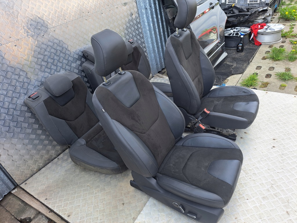 фото №6, Ford mondeo mk5 15 r сиденья сиденье alcantara кожа