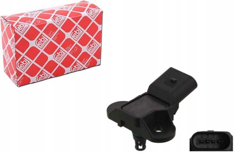 фото №16, Датчик давления воздуха - труба впускная [febi b