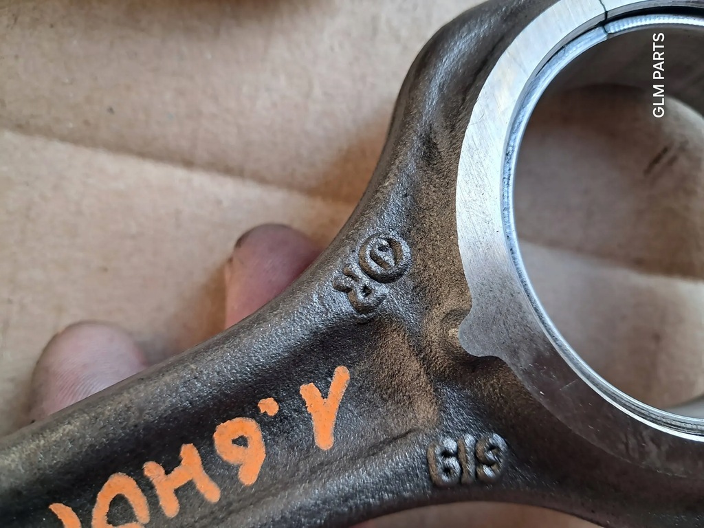 фото №9, Peugeot citroen 1.6 hdi 8v 9h05 поршни поршень шатун комплект 4 штуки