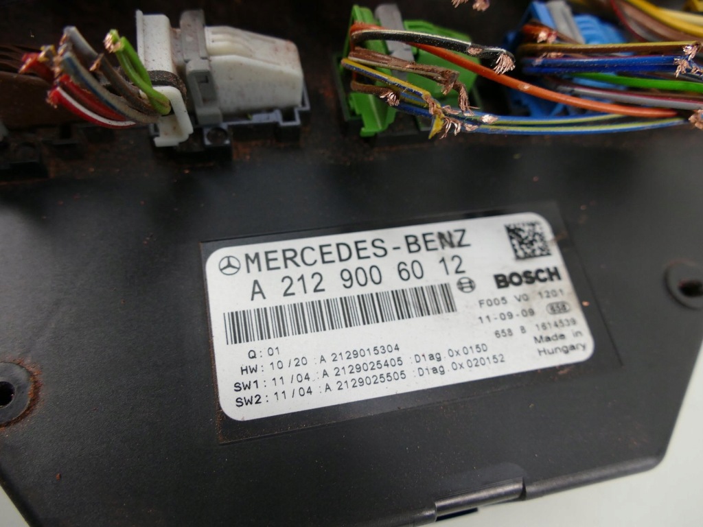 Mercedes w212 2.2 cdi модуль sam коробка предохранитель. Оригинал