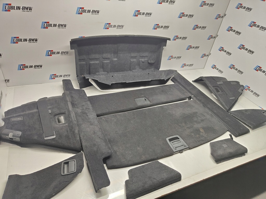 фото №11, Bmw 5 gt f07 обивка багажника обшивки пол обшивка комплект