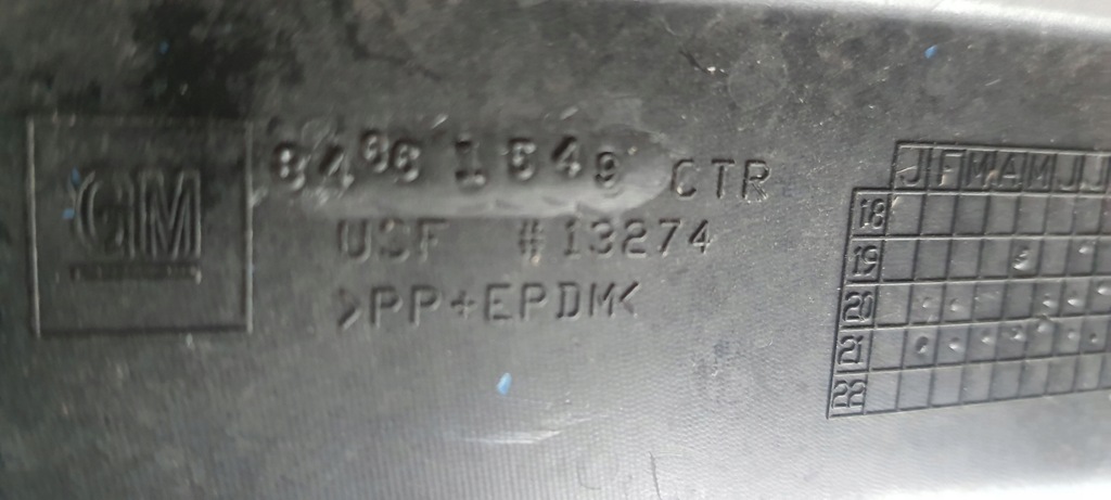 фото №7, Спойлер бампера передній правий лівий chevrolet corvette c81 84661551