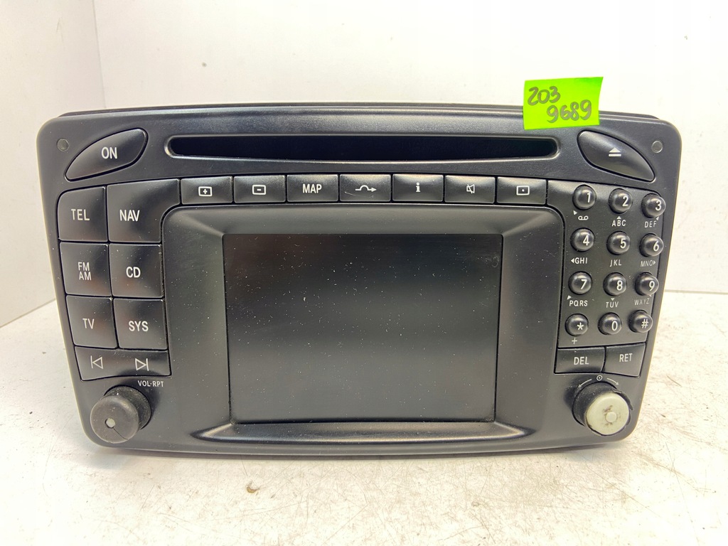 фото №2, Mercedes c w203 comand радио навигация радиопроигрыватель a2038209689