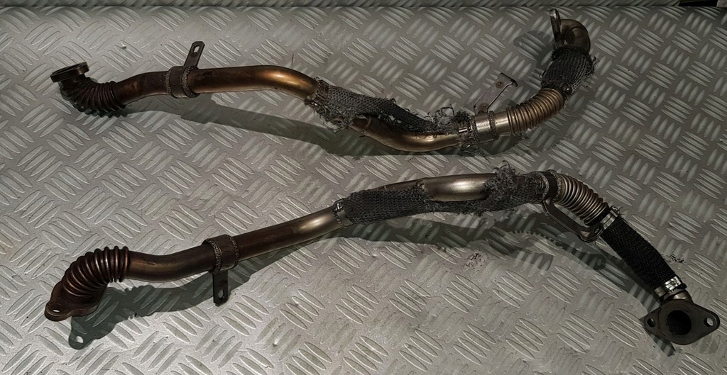 фото №10, Vw touareg 7l phaeton 5.0 tdi v10 труба шланг трубка выхлопных газов egr 07z131520h