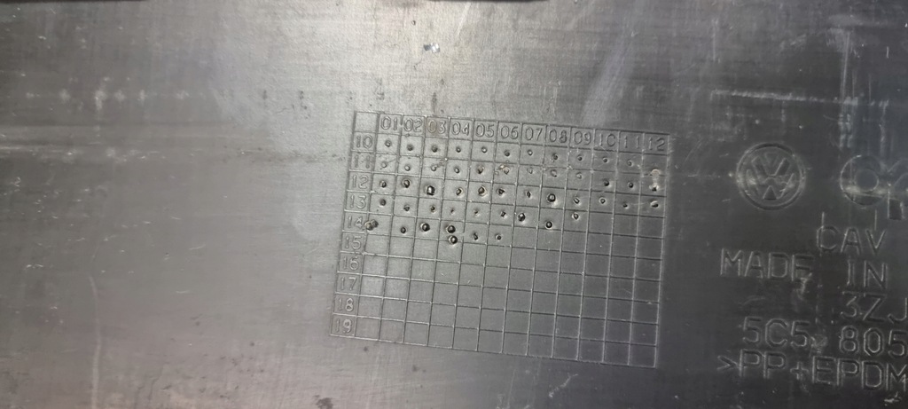 фото №14, Плита захист бампера передній vw beetle 5c5 10-