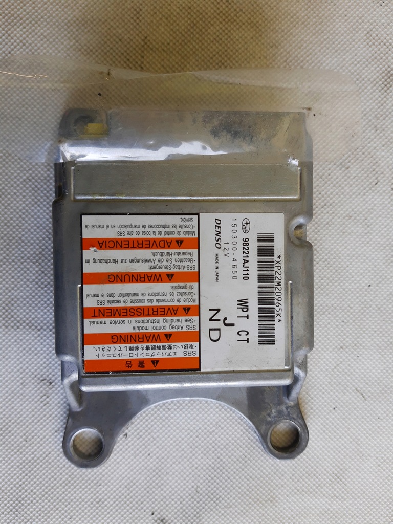 фото №1, Subaru outback 2009- датчик air bag 98221aj110