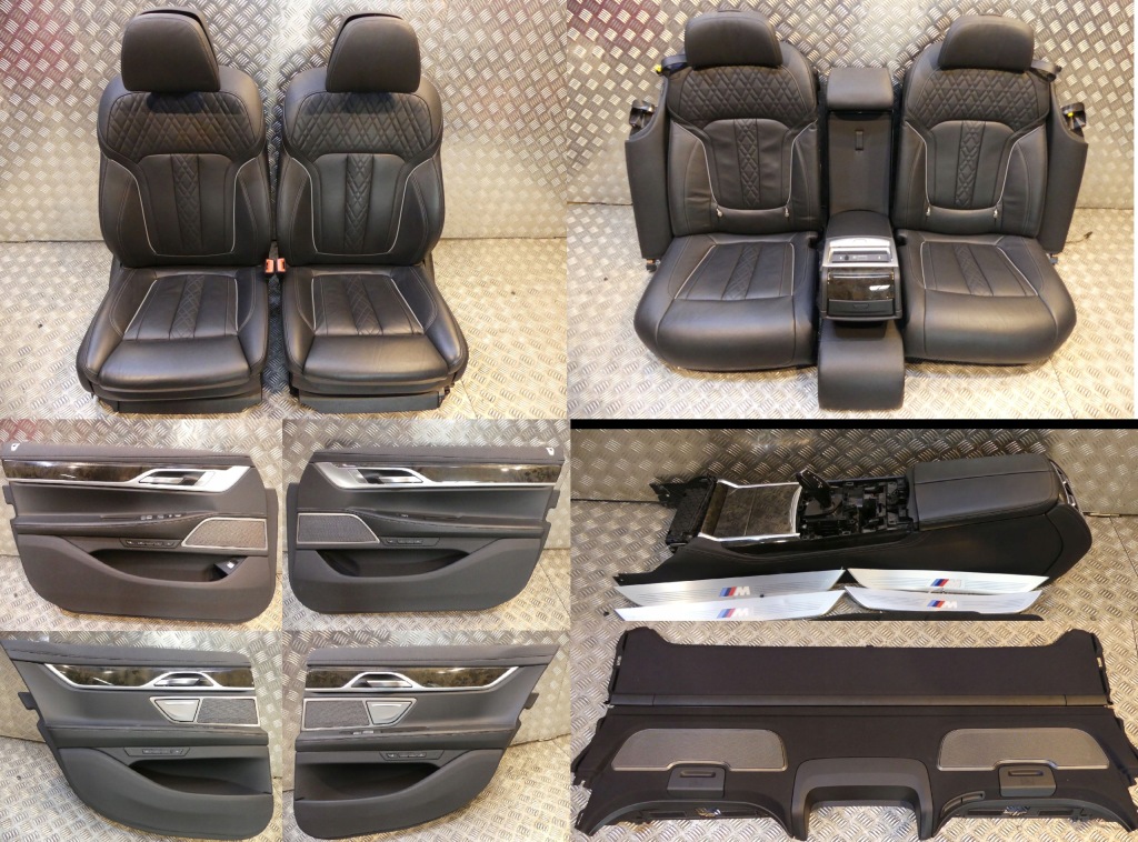 фото №1, Bmw 7 g11 lci обивка сиденья туннель массаж подогрев