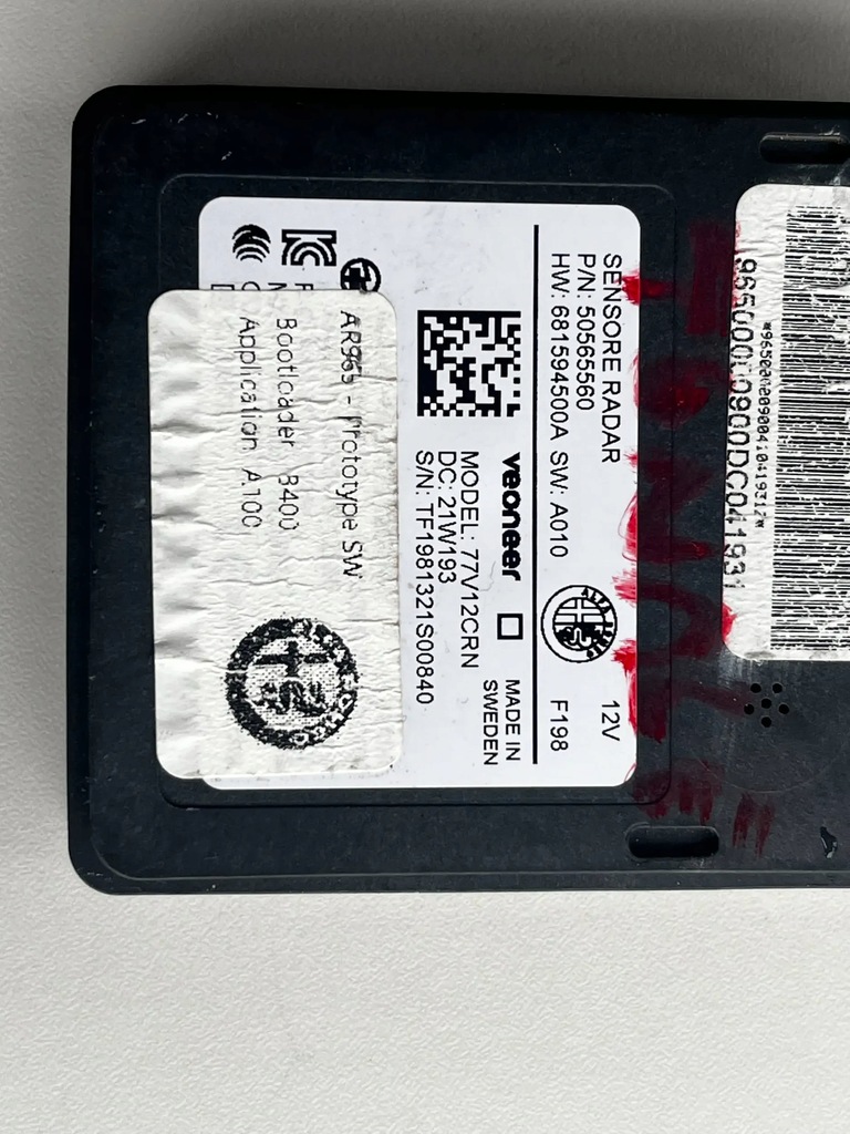 фото №4, Alfa romeo tonale датчик мертвого pola поперечина движения радар 50565560