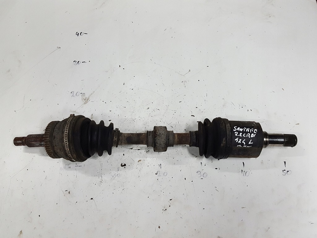 фото №1, Santa fe ii 06-09r 2.2 crdi приводной вал левая перед 4x4