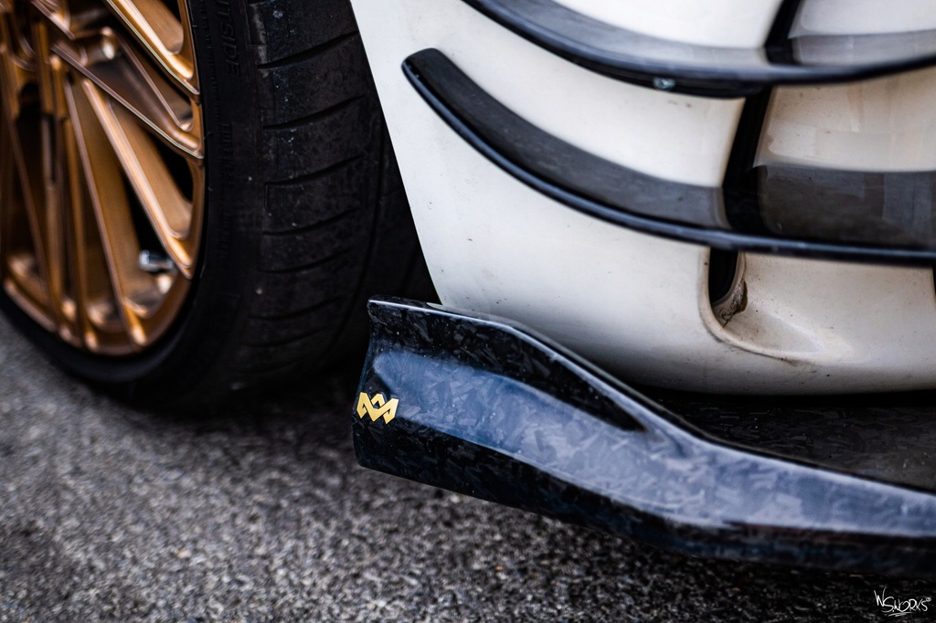 фото №5, Mercedes amg gtr карбон накладки сплиттер canardsy