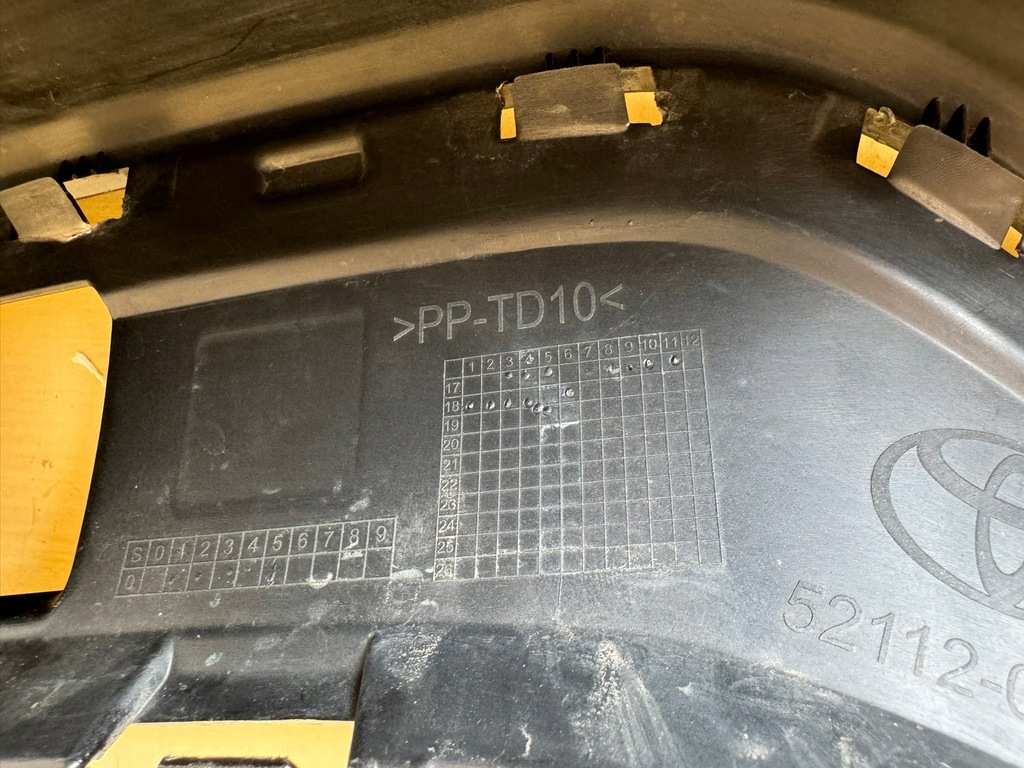 фото №14, Toyota aygo 2 ii lift 18-22r спойлер накладка бампера перед передняя