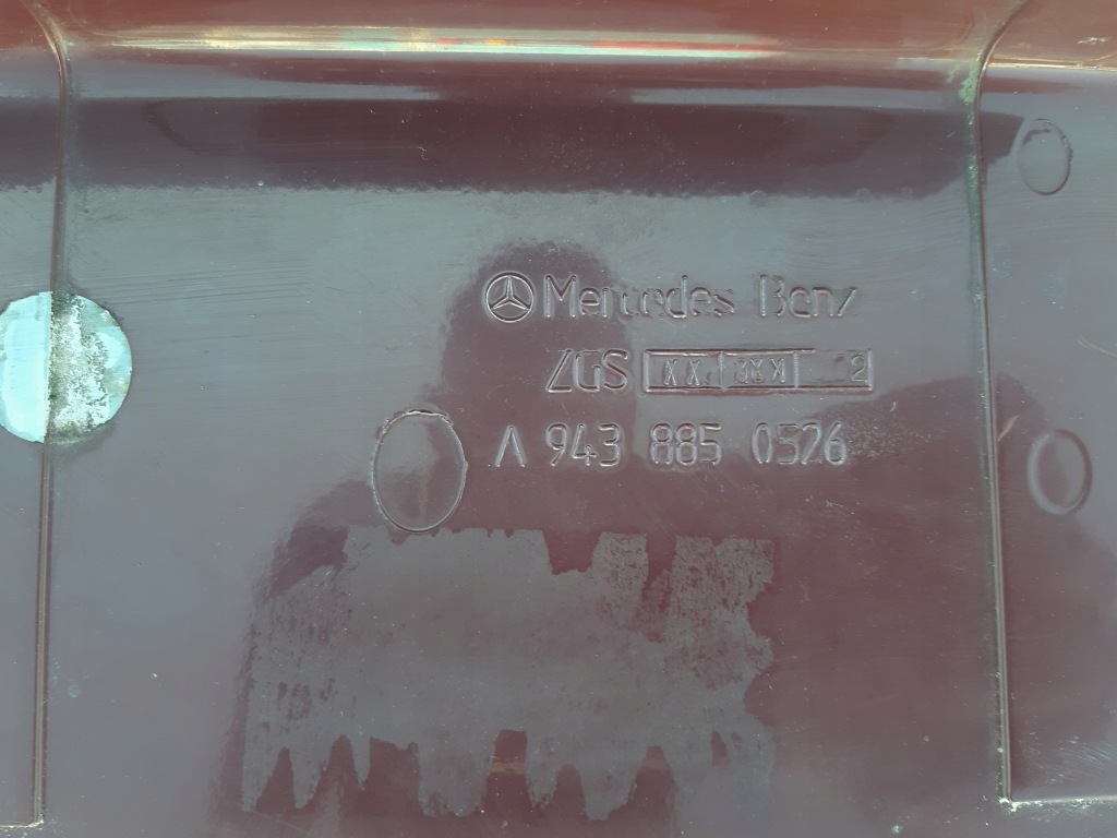 фото №8, Actros mp3 подножка бампера перед a9438850526